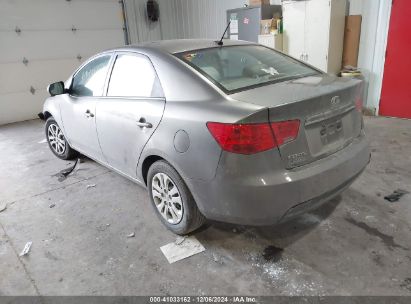 2012 KIA FORTE EX Gray  Gasoline KNAFU4A24C5548318 photo #4