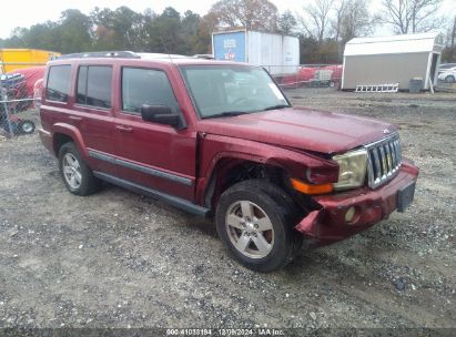 2008 JEEP COMMANDER SPORT Red  Gasoline 1J8HG48K28C145622 photo #1