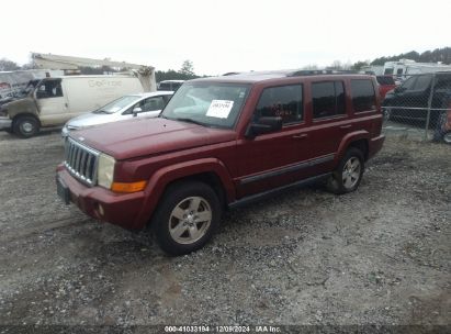 2008 JEEP COMMANDER SPORT Red  Gasoline 1J8HG48K28C145622 photo #3