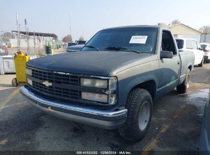 1990 CHEVROLET GMT-400 C1500 Gray  Gasoline 1GCDC14KXLZ208736 photo #3