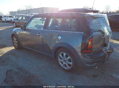 2010 MINI COOPER S CLUBMAN Gray  Gasoline WMWMM3C53ATZ33256 photo #4