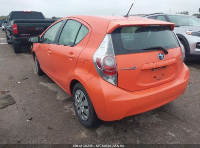 2014 TOYOTA PRIUS C TWO Orange  Hybrid JTDKDTB36E1065989 photo #4