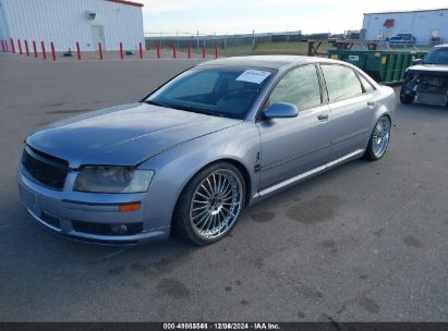 2005 AUDI A8 L 4.2 Blue  Gasoline WAUML44E45N013461 photo #3