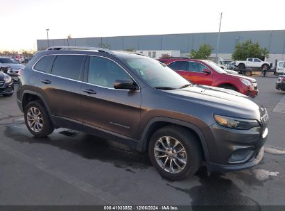 2019 JEEP CHEROKEE LATITUDE PLUS FWD Gray  Gasoline 1C4PJLLB9KD130266 photo #1