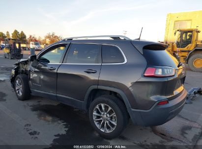 2019 JEEP CHEROKEE LATITUDE PLUS FWD Gray  Gasoline 1C4PJLLB9KD130266 photo #4