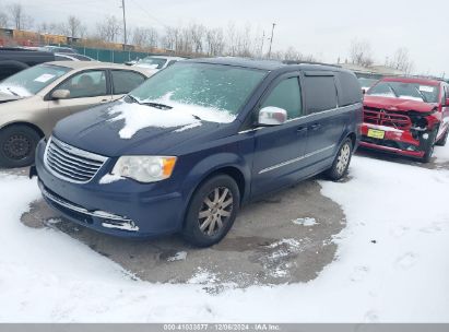 2014 CHRYSLER TOWN & COUNTRY TOURING Dark Blue  Flexible Fuel 2C4RC1BG6ER374351 photo #3