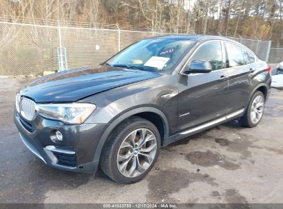 2015 BMW X4 XDRIVE35I Gray  Gasoline 5UXXW5C58F0E87282 photo #3