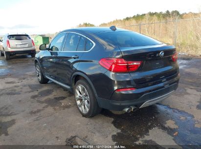 2015 BMW X4 XDRIVE35I Gray  Gasoline 5UXXW5C58F0E87282 photo #4