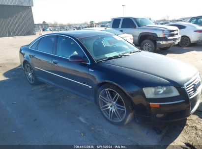 2007 AUDI A8 4.2 Black  Gasoline WAULV44E97N001072 photo #1