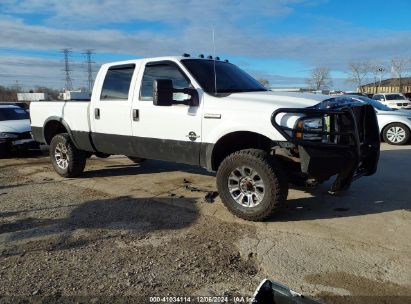 2004 FORD F-350 LARIAT/XL/XLT White  Diesel 1FTSW31P04EA27888 photo #1