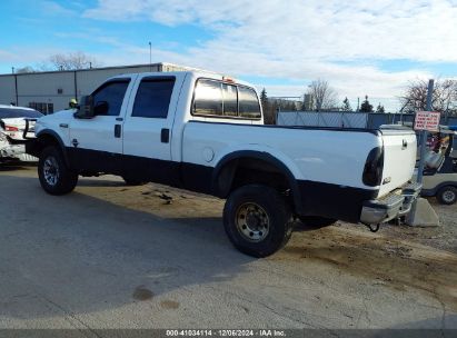 2004 FORD F-350 LARIAT/XL/XLT White  Diesel 1FTSW31P04EA27888 photo #4