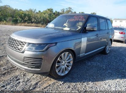 2020 LAND ROVER RANGE ROVER HSE Silver  Gasoline SALGS2RU5LA579780 photo #3