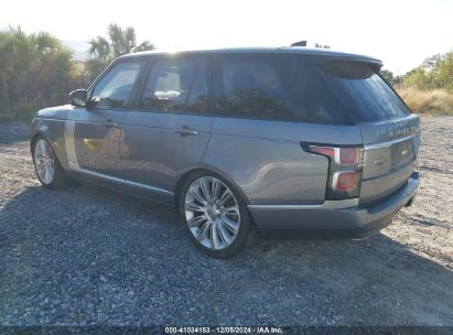 2020 LAND ROVER RANGE ROVER HSE Silver  Gasoline SALGS2RU5LA579780 photo #4