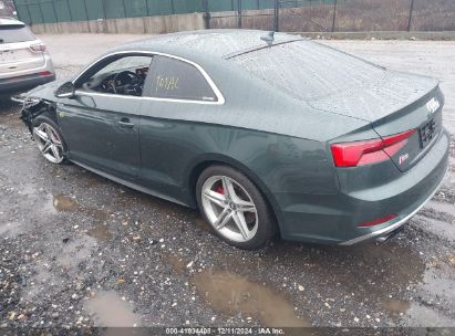 2018 AUDI S5 3.0T PREMIUM PLUS Green  Gasoline WAUP4AF59JA004147 photo #4