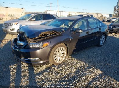 2014 ACURA RLX Gray  Gasoline JH4KC1F53EC002788 photo #3