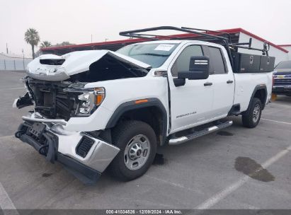 2021 GMC SIERRA 2500HD 2WD  LONG BED White  Gasoline 1GT58LE73MF291182 photo #3