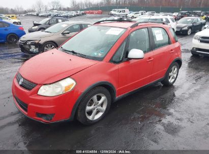 2009 SUZUKI SX4 TECHNOLOGY Red  Gasoline JS2YB413595100341 photo #3