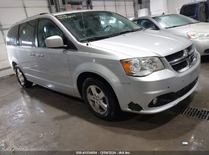 2011 DODGE GRAND CARAVAN CREW Silver  Flexible Fuel 2D4RN5DG4BR660678 photo #1