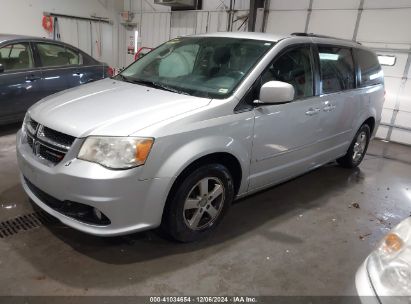 2011 DODGE GRAND CARAVAN CREW Silver  Flexible Fuel 2D4RN5DG4BR660678 photo #3