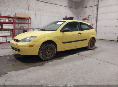 2004 FORD FOCUS ZX3 Yellow  Gasoline 3FAFP31344R104714 photo #3