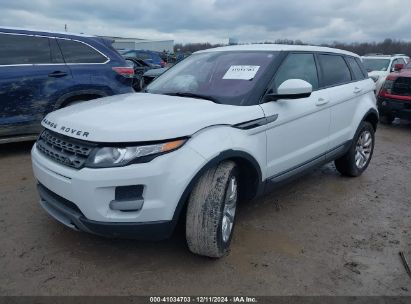 2014 LAND ROVER RANGE ROVER EVOQUE PURE White  Gasoline SALVN2BG1EH896646 photo #3