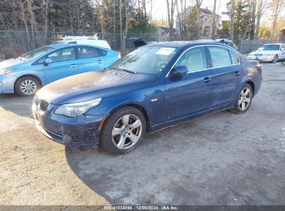 2008 BMW 535XI Blue  Gasoline WBANV93508CZ61711 photo #3