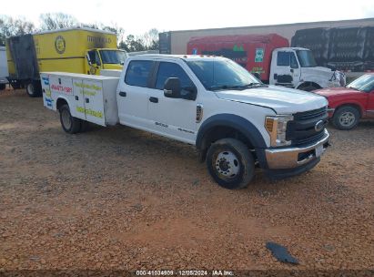 2018 FORD F-450 CHASSIS XL White  Diesel 1FD0W4HT1JEC27606 photo #1