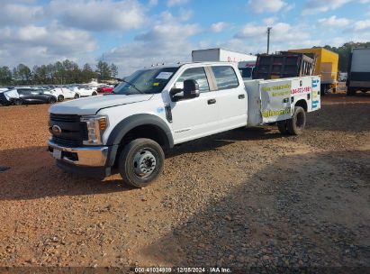 2018 FORD F-450 CHASSIS XL White  Diesel 1FD0W4HT1JEC27606 photo #3