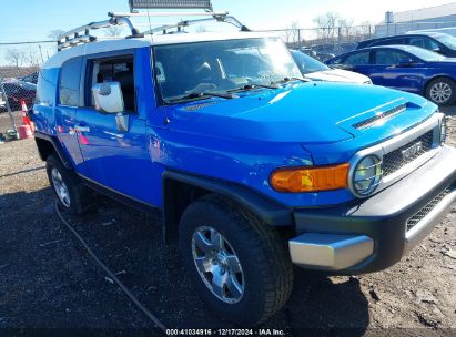 2007 TOYOTA FJ CRUISER Blue  Gasoline JTEBU11F770016384 photo #1