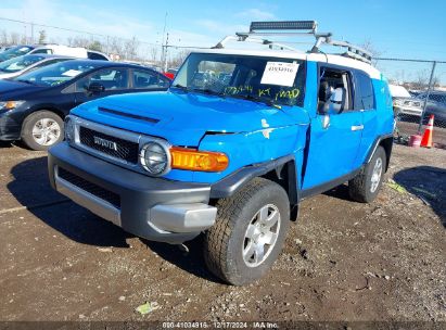 2007 TOYOTA FJ CRUISER Blue  Gasoline JTEBU11F770016384 photo #3