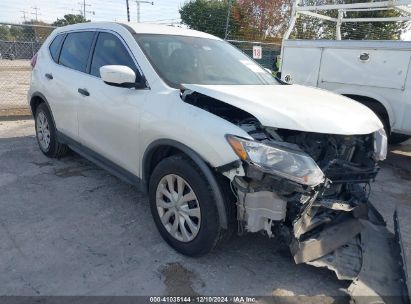 2019 NISSAN ROGUE S White  Gasoline KNMAT2MT3KP521414 photo #1