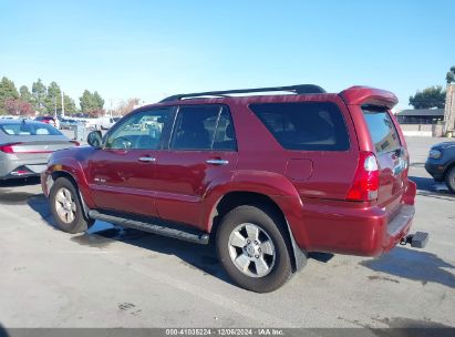 2006 TOYOTA 4RUNNER SR5 V6 Burgundy  Gasoline JTEBU14R568062379 photo #4