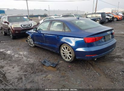 2015 AUDI A3 2.0T PREMIUM Blue  Flexible Fuel WAUBFGFF6F1140355 photo #4