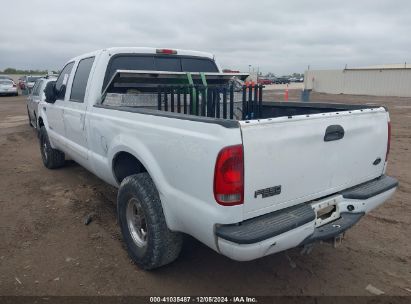 2004 FORD F-250 LARIAT/XL/XLT White  Diesel 1FTNW21P24EA98114 photo #4