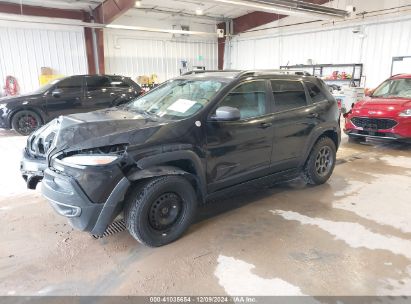 2014 JEEP CHEROKEE TRAILHAWK Black  Flexible Fuel 1C4PJMBS8EW157135 photo #3