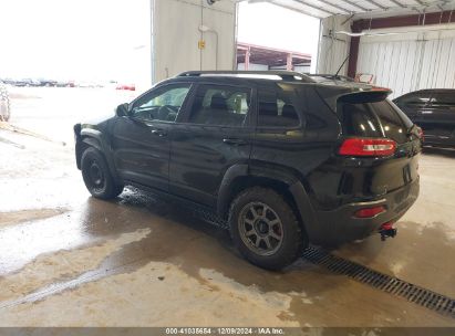 2014 JEEP CHEROKEE TRAILHAWK Black  Flexible Fuel 1C4PJMBS8EW157135 photo #4