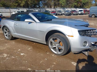 2011 CHEVROLET CAMARO 2LT Silver  Gasoline 2G1FC3DD7B9181678 photo #1