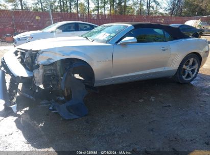 2011 CHEVROLET CAMARO 2LT Silver  Gasoline 2G1FC3DD7B9181678 photo #3