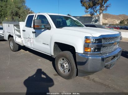 2019 CHEVROLET SILVERADO 2500HD WT White  Flexible Fuel 2GB2CREG5K1219672 photo #1