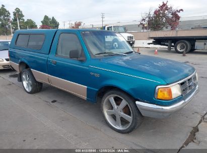 1993 FORD RANGER Teal  Gasoline 1FTCR10X1PPA51269 photo #1