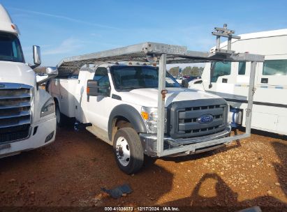 2016 FORD F-550 CHASSIS XL White  Gasoline 1FDUF5GY0GEC07439 photo #1