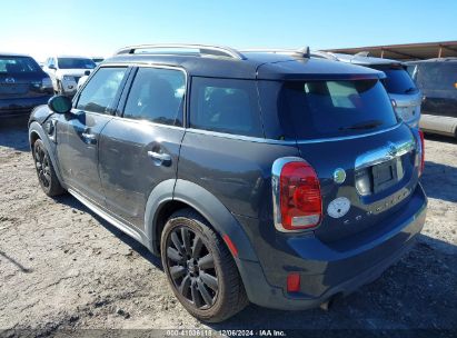 2019 MINI E COUNTRYMAN COOPER S Gray  Hybrid WMZYU7C5XK3F93216 photo #4