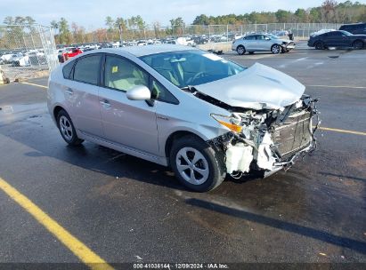 2012 TOYOTA PRIUS THREE Silver  Hybrid JTDKN3DU0C1594760 photo #1