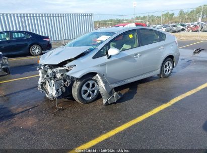 2012 TOYOTA PRIUS THREE Silver  Hybrid JTDKN3DU0C1594760 photo #3