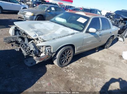 2004 MERCURY GRAND MARQUIS GS Beige  Gasoline 2MEFM74W74X637589 photo #3