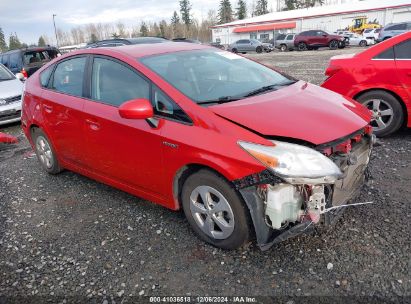 2010 TOYOTA PRIUS II Red  hybrid engine JTDKN3DU7A5011669 photo #1