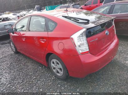 2010 TOYOTA PRIUS II Red  hybrid engine JTDKN3DU7A5011669 photo #4