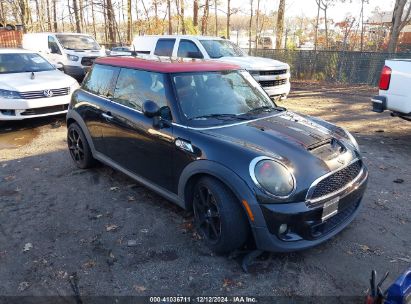 2011 MINI COOPER S Black  Gasoline WMWSV3C53BTY14967 photo #1