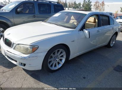 2006 BMW 750LI White  Gasoline WBAHN83526DT39979 photo #3