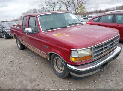 1995 FORD F150 Red  Gasoline 1FTEX15H6SKB45024 photo #1